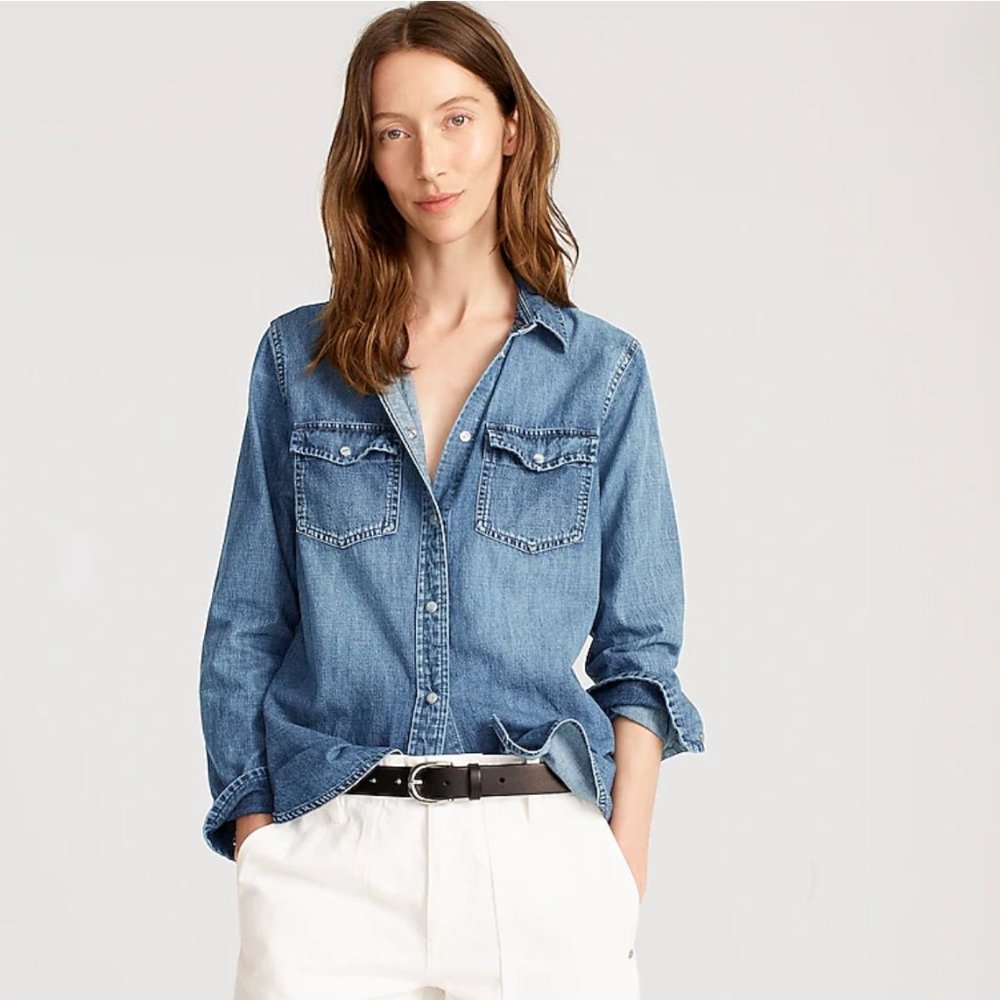 J. Crew Denim Shirt